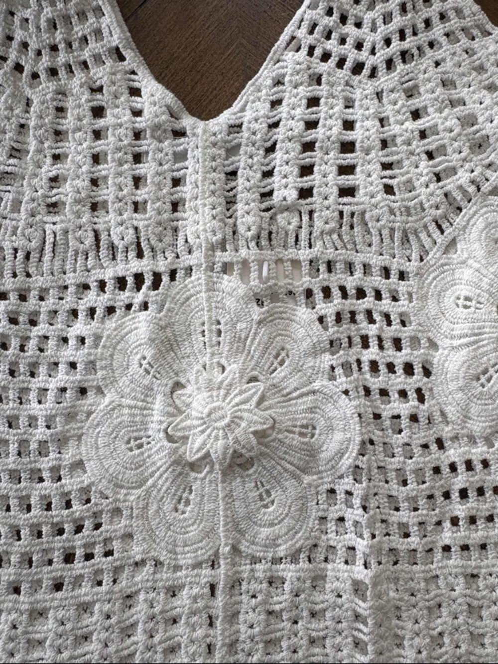 Crochet Top NWT One Size - Picture 2 of 5